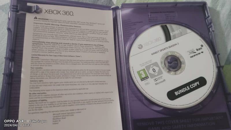xbox 360 original cds almost new 3
