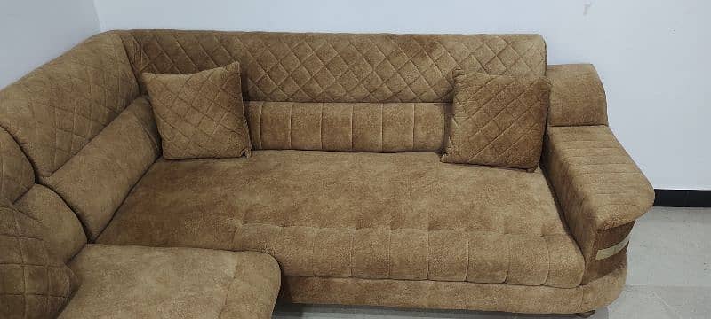 just like new L shape sofa 7