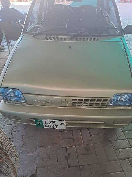 Suzuki Mehran VX 04 model, Lahore register 9