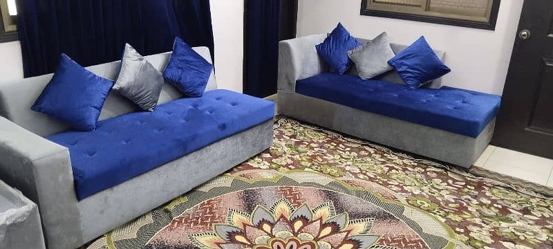 L shape sofa for sale in Karachi 1