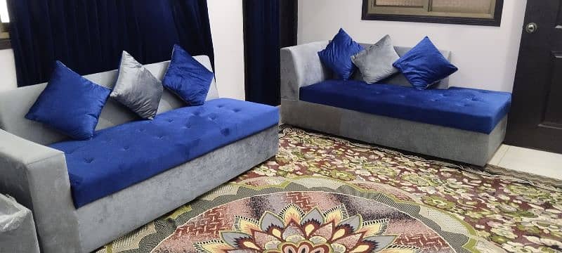L shape sofa for sale in Karachi 2