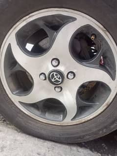 alloy rim neat and clean size 15  complete set ha
