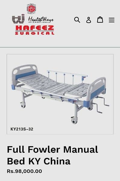 Patient Bed (full fowler manual) 2