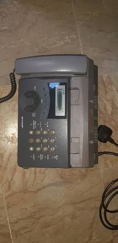 Telephone cum fax