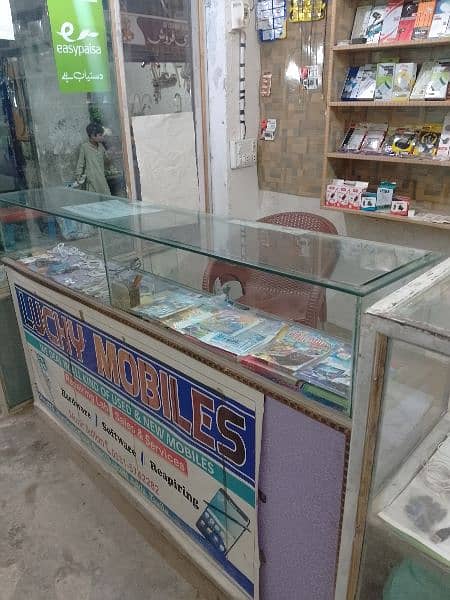 Mobiles shop for sale at Mohallah Parri Taxila 5