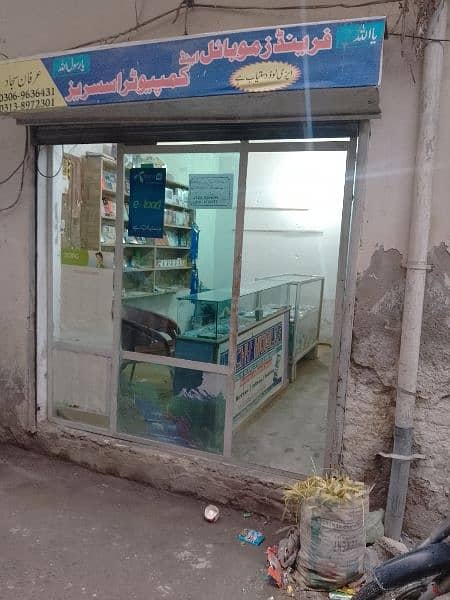 Mobiles shop for sale at Mohallah Parri Taxila 6