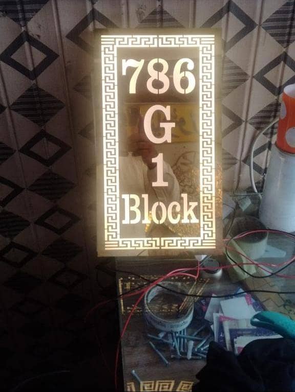 3D Board/ Backlit Board/ steel Letters /signage 6