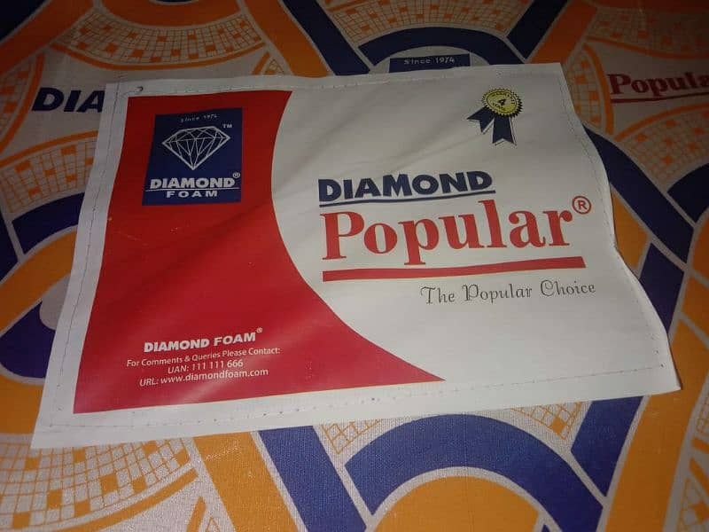 Diamond Mattress king size double bed, 6 inch 3