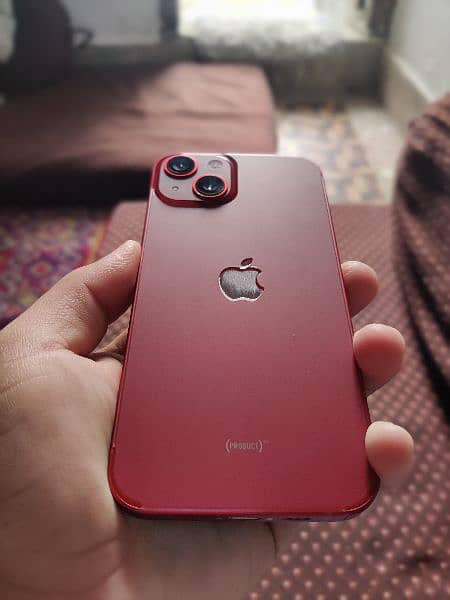 iphone 13 (the product red) 128GB, Health 86 %, Non PTA 4