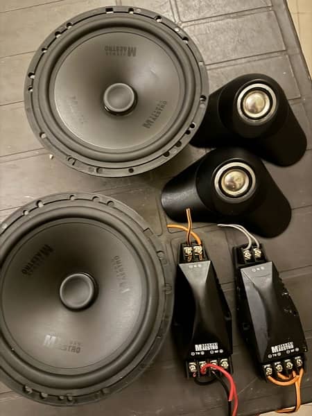 Maestro Germany Cs 6508 IV Components Speaker Made In Germany 0