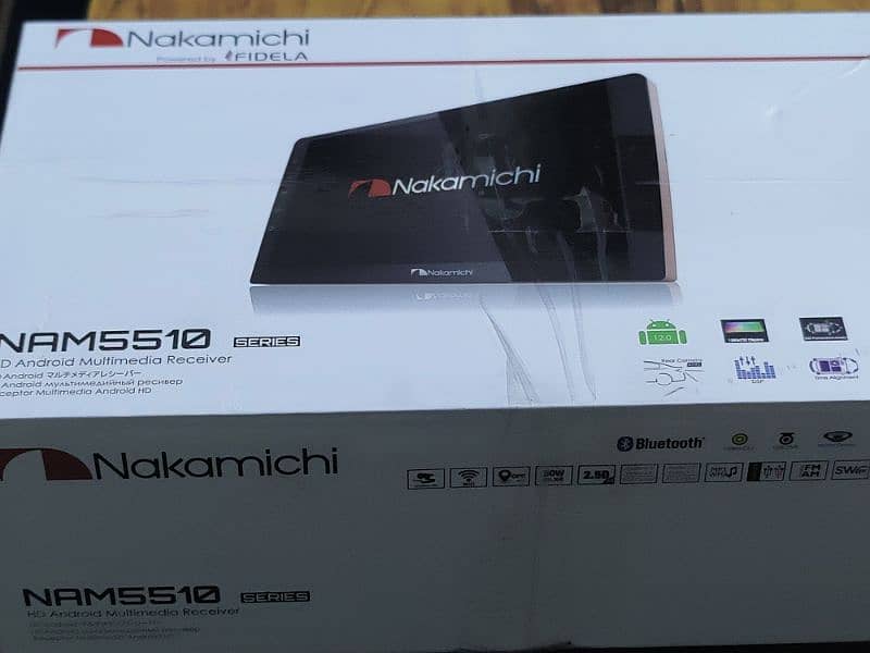 Headunit - Nakamichi HD Android Multimedia Receiver NAM 5510 - 9 inch 2