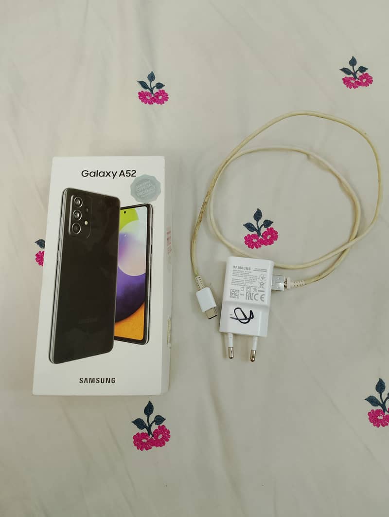 Samsung Galaxy A52 With Orignal Box Official Pta Approved 3