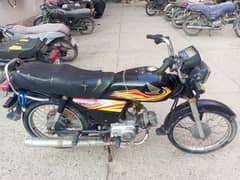 Honda 70 model 2020 2 owner Karachi number 03303718656