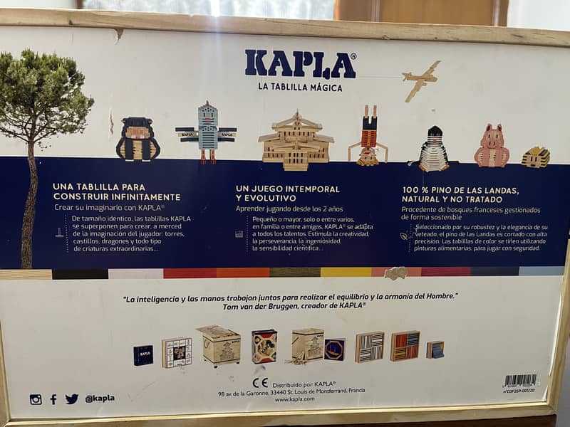 kapla wooden game 9