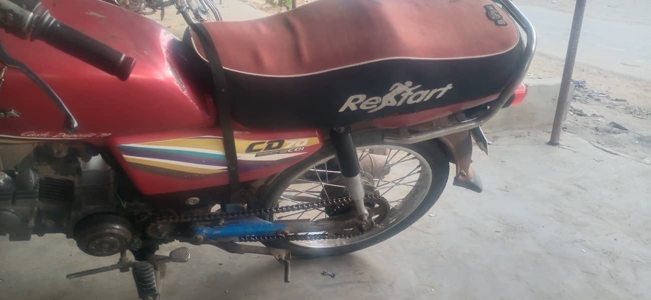 good condition no need to repair 2015 model cd 70 hydrabad number 2