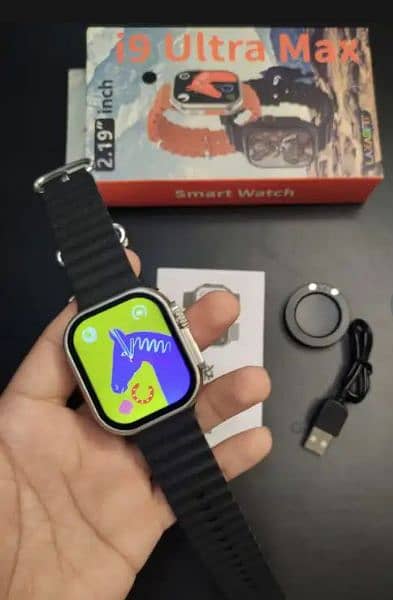 i9 ultra smart watch 2.19 inch display 1