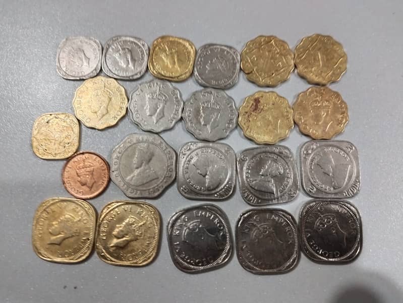 British Indian Coins 1