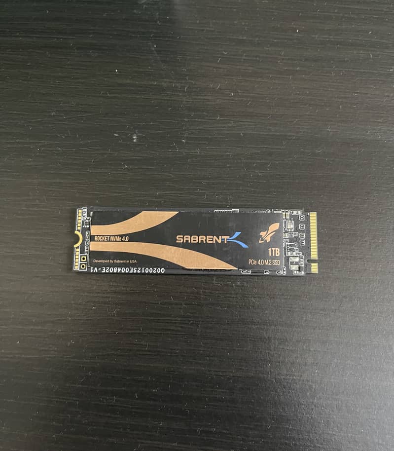 Sabrent 1TB Rocket NVMe PCIe 4.0 M. 2 2280 Internal SSD 0