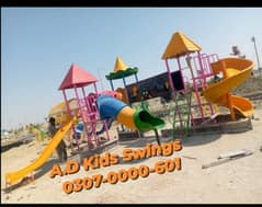 Swings|Slide|Bench|Gazibo|Tree House|Indoor ActivitiesA. D Kids Swings