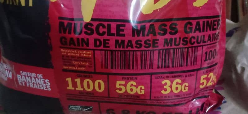 Mutant mass gainer 1.5kg Dubai import 1