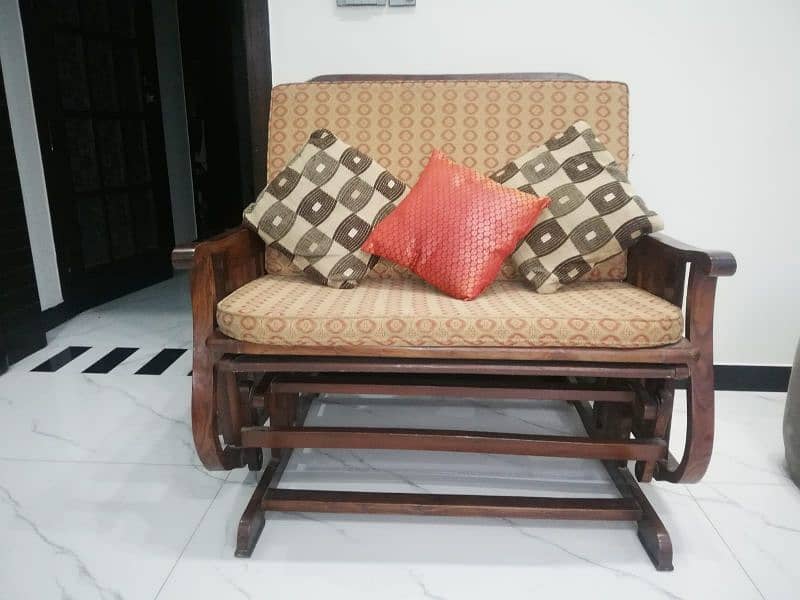 Recliner Relax Sofa (Wood) 2