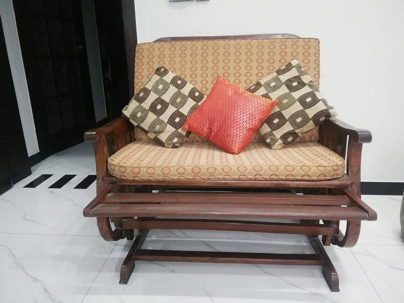 Recliner Relax Sofa (Wood) 3