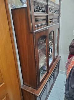 Used Wooden Show case is available for sale