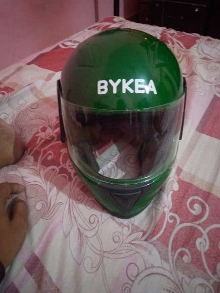 bykea Ka helmet hai new hai only one month use 5
