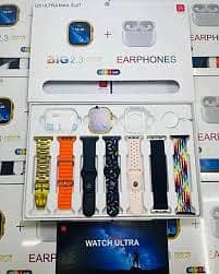 I20 ultra max suit smart watch with free airpods 4