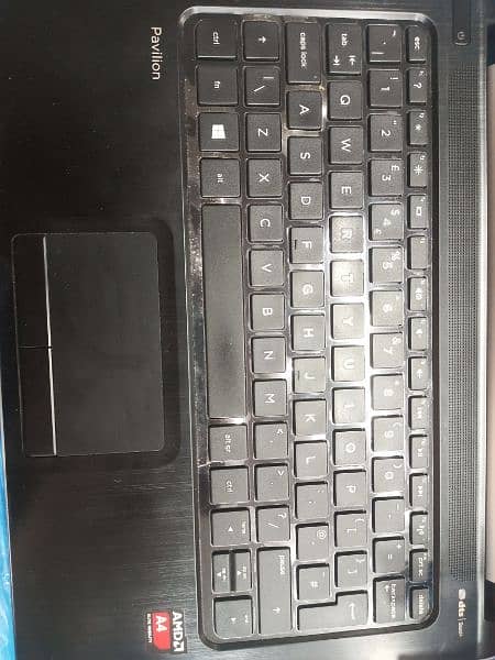 hp smart laptop with touch panel  with original charger 1