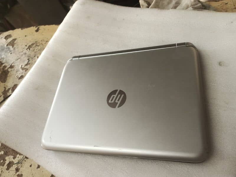 hp smart laptop with touch panel  with original charger 9