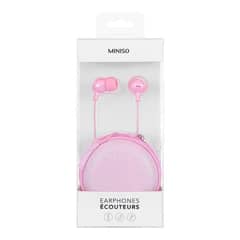 MINISO 100% Original Handfree with Free Bag Only Pink color