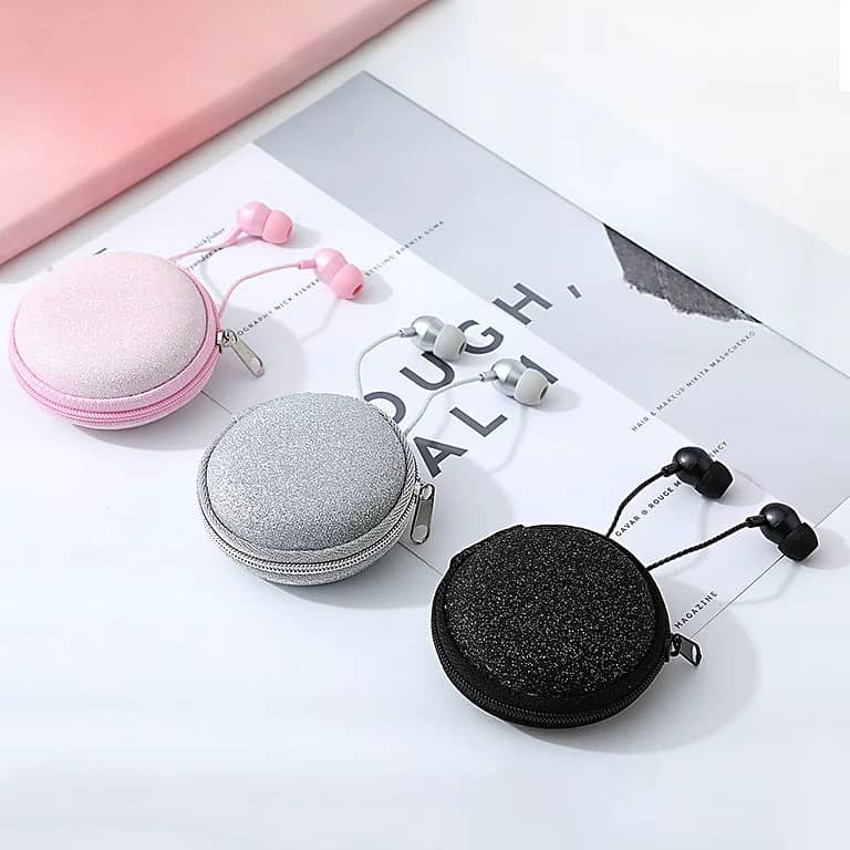MINISO 100% Original Handfree with Free Bag Only Pink color 4