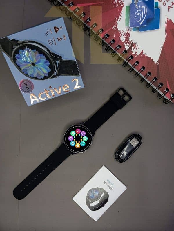 T2 Pro New Active 2 Smart Watch (random Colors) 1