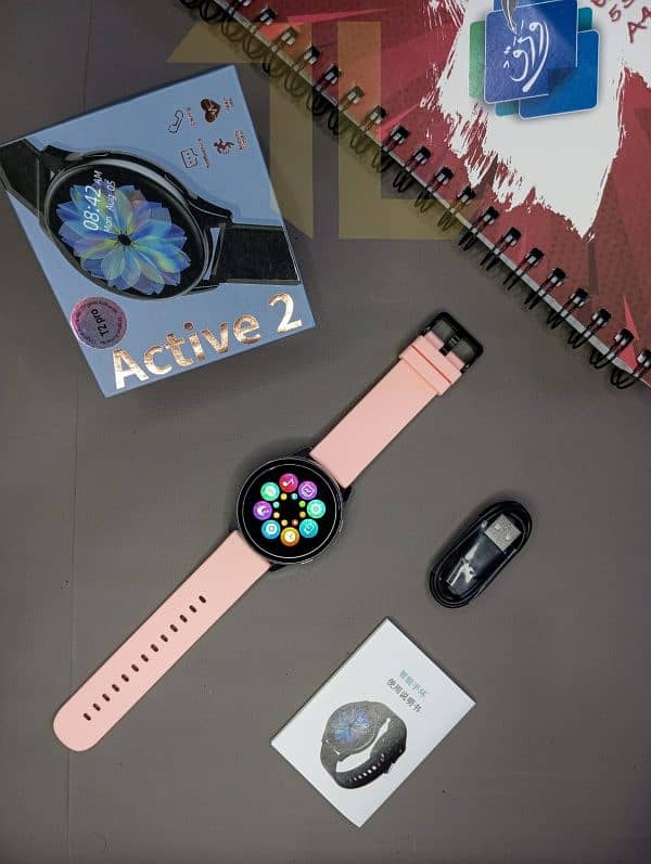 T2 Pro New Active 2 Smart Watch (random Colors) 2