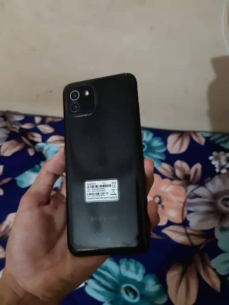 samsung A03 4gb 64gb with box charger 1