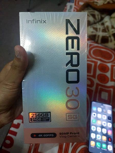 Infinix Zero 30 5G 12+9GB/256GB PTA APPROVE 4