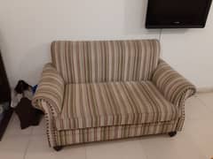 2 Seater Sofa Sale with Two Chairs and Mirror