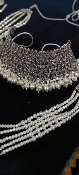 Exquisite Zircon Bridal Reception jewellery set perfect bride 2