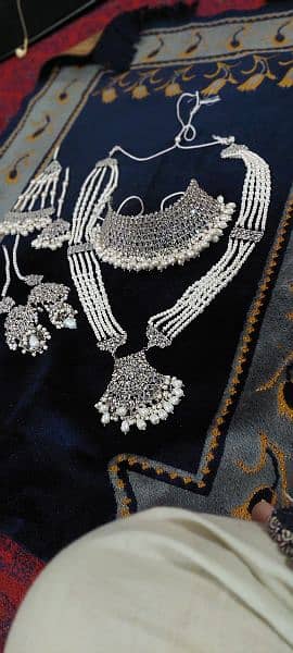 Exquisite Zircon Bridal Reception jewellery set perfect bride 3