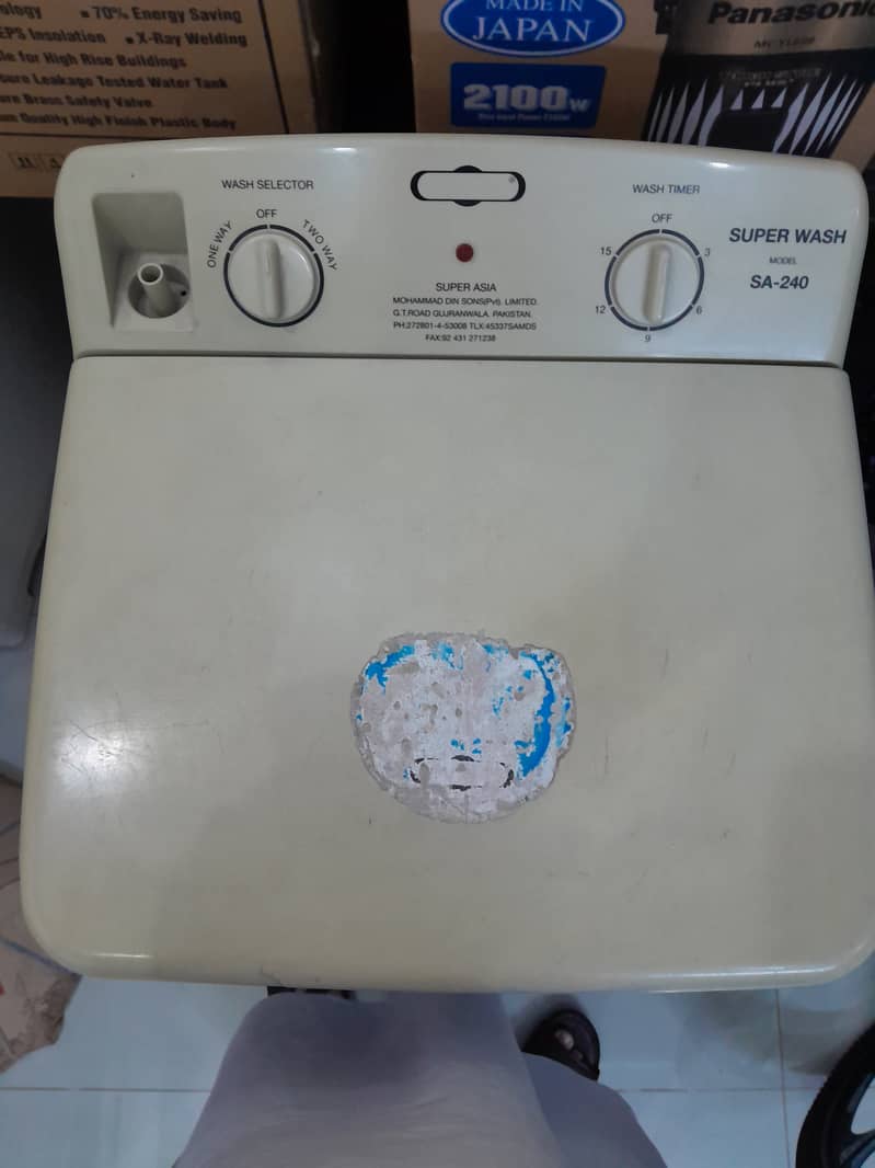 Washing Machine Super Asia Model SA-240 2