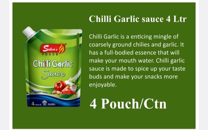 ketchup chilli Garlic Sauce 5