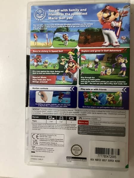 Mario golf smash 1