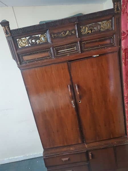 used Wooden wordrobe available for sale 2