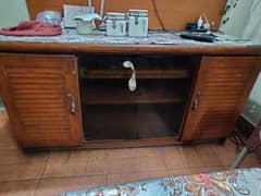 divider/cabinet made on diyar wood ,old used cabinet