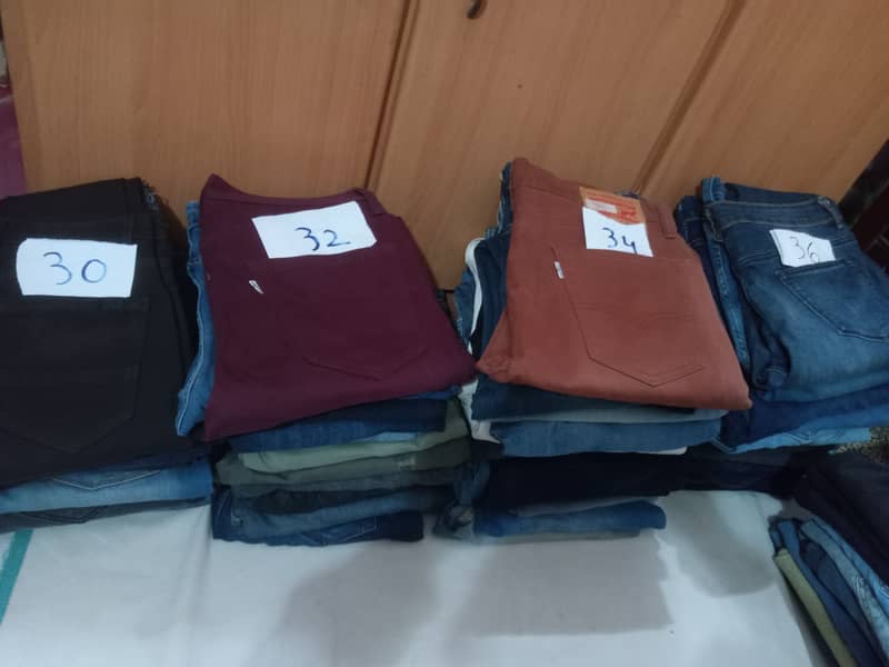 Imported Used Jeans, Export leftover Jeans, Cotton jeans pants 3