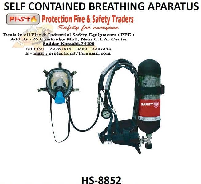 SCBA (Self Contained Breathing apparatus) 45 mint Crbn cylinder  China 1