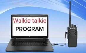 Walkie talkie programing , Antenna, Battery, Charging solution