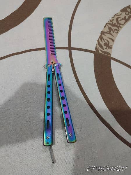 Butterfly comb STAINLESS STEEL. best quality. 1