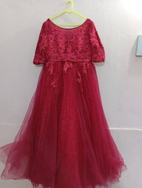 Red Maxi dress of Saudi Arabia 0